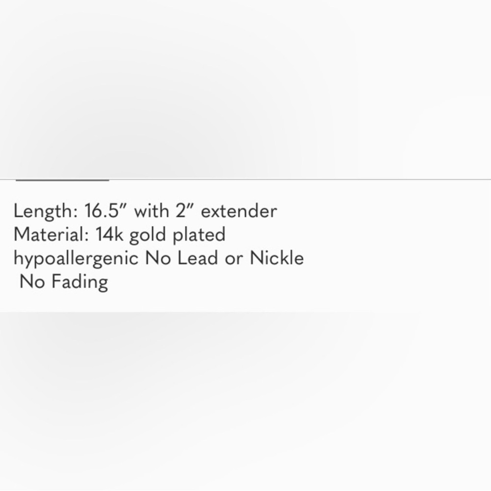 GOLD 14k Gold Plated Paperclip Chain Necklace - Picture 4 of 4